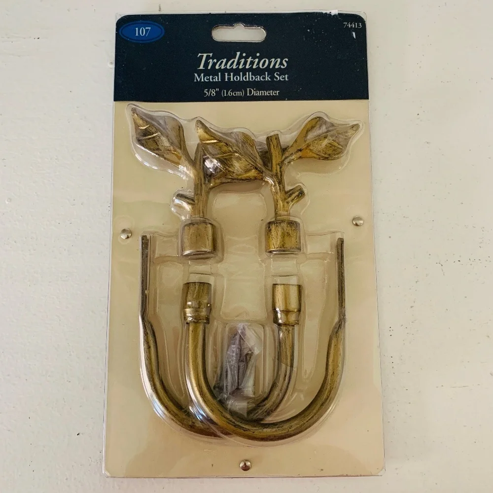 Traditions Metal Holdback Set 5/8